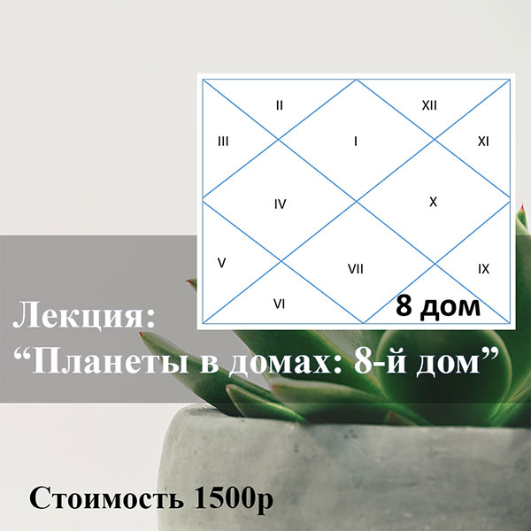 ЛЕКЦИЯ: «ПЛАНЕТЫ В ДОМАХ: 8-Й ДОМ»